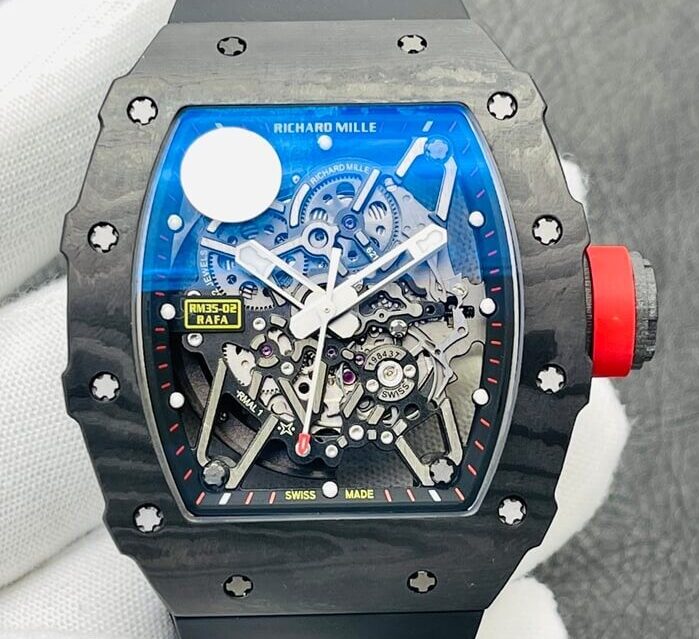 ZF Factory Richard Mille RM35-02 V3 Black Rubber Strap