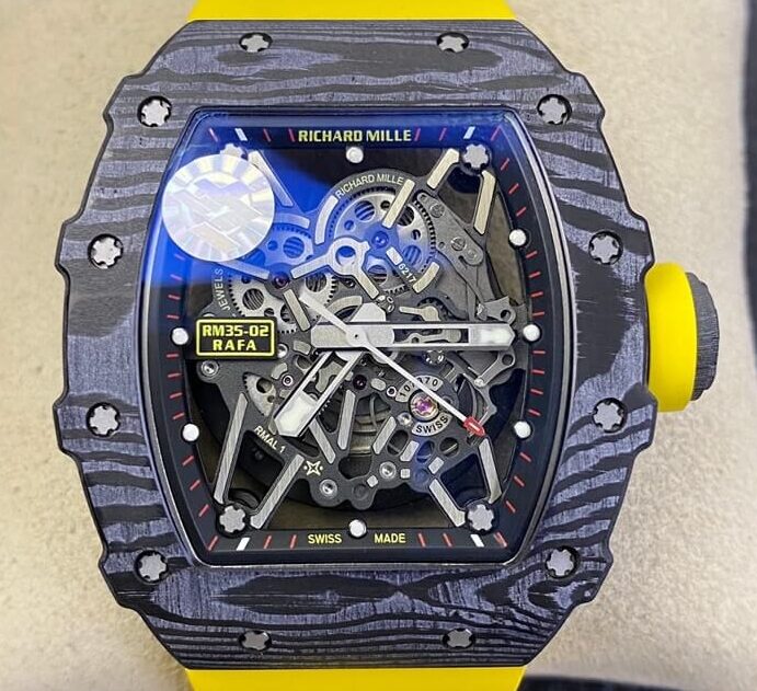 ZF Factory Richard Mille RM35-02 V3 Yellow Best Replica