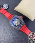 ZF Factory Best Richard Mille RM35-02 V3 Red Rubber Strap Replica