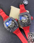 ZF Factory Best Richard Mille RM35-02 V3 Red Rubber Strap Replica