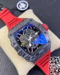 ZF Factory Best Richard Mille RM35-02 V3 Red Rubber Strap Replica