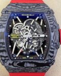 ZF Factory Best Richard Mille RM35-02 V3 Red Rubber Strap Replica