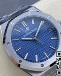 ZF Factory AP Royal Oak 15500 Blue Dial Replica Watches