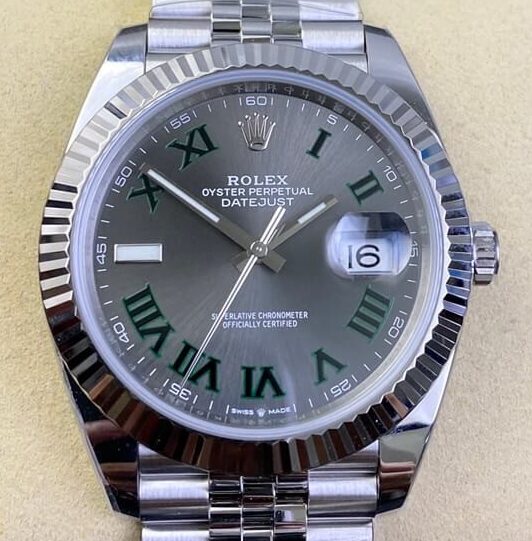 Clean Factory Replica Rolex Datejust M126234-0045 Slate Gray Dial Size 36mm