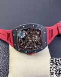 KV Factory Replica Richard Mille Watches RM011 Rubber Strap Watch