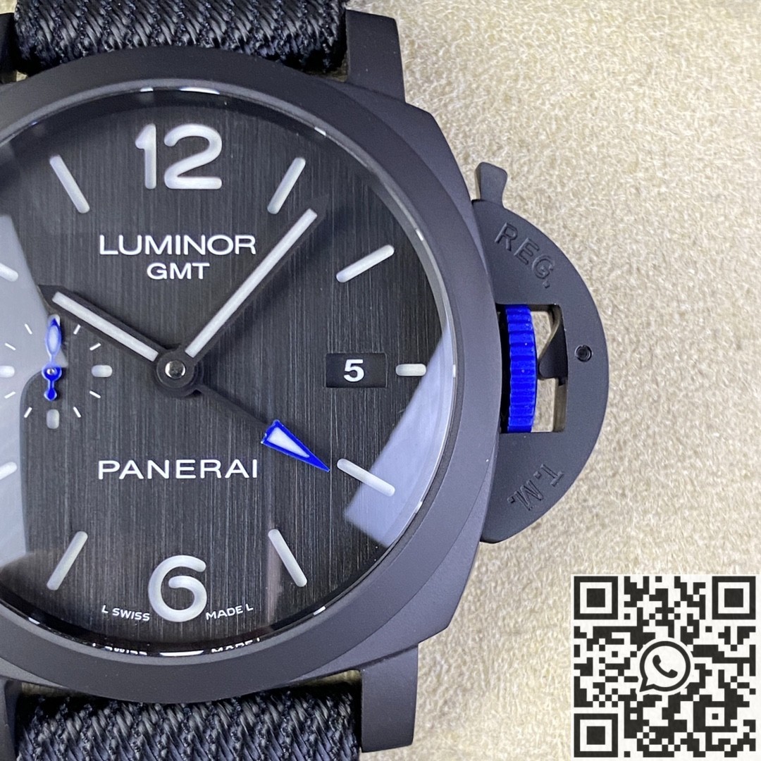 VS Factory Replica Panerai Luminor GMT PAM1176 Black Ceramic Case