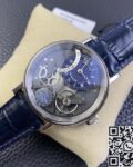 ZF Factory Replica Breguet Tradition 7097BB/GY/9WU 18k White Gold Blue dial Series