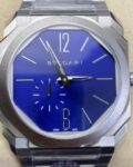 BV Factory Replica Bvlgari Octo Finissimo 103431 Blue Dial