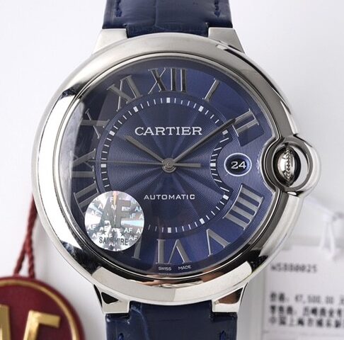 AF Factory Replica Ballon Bleu De Cartier WSBB0027 Blue Dial Size 42mm