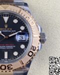 Clean Factory Replica Rolex Yacht Master M126621-0002 Best Version1:1 Black Dial