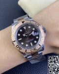 Clean Factory Replica Rolex Yacht Master M126621-0001 Brown Dial Rose Gold Best Version1:1 AAA