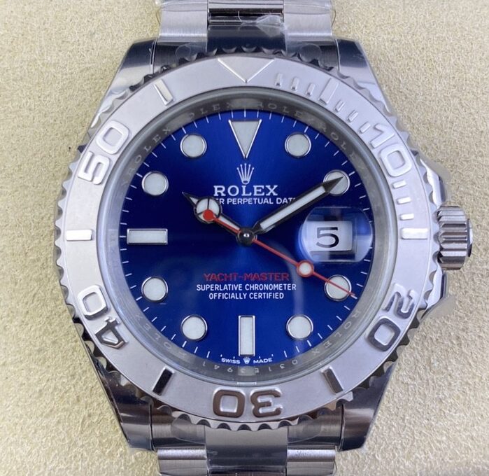 Clean Factory Replica Rolex Yacht Master M126622-0002 Blue Dial Best Version1:1 AAA