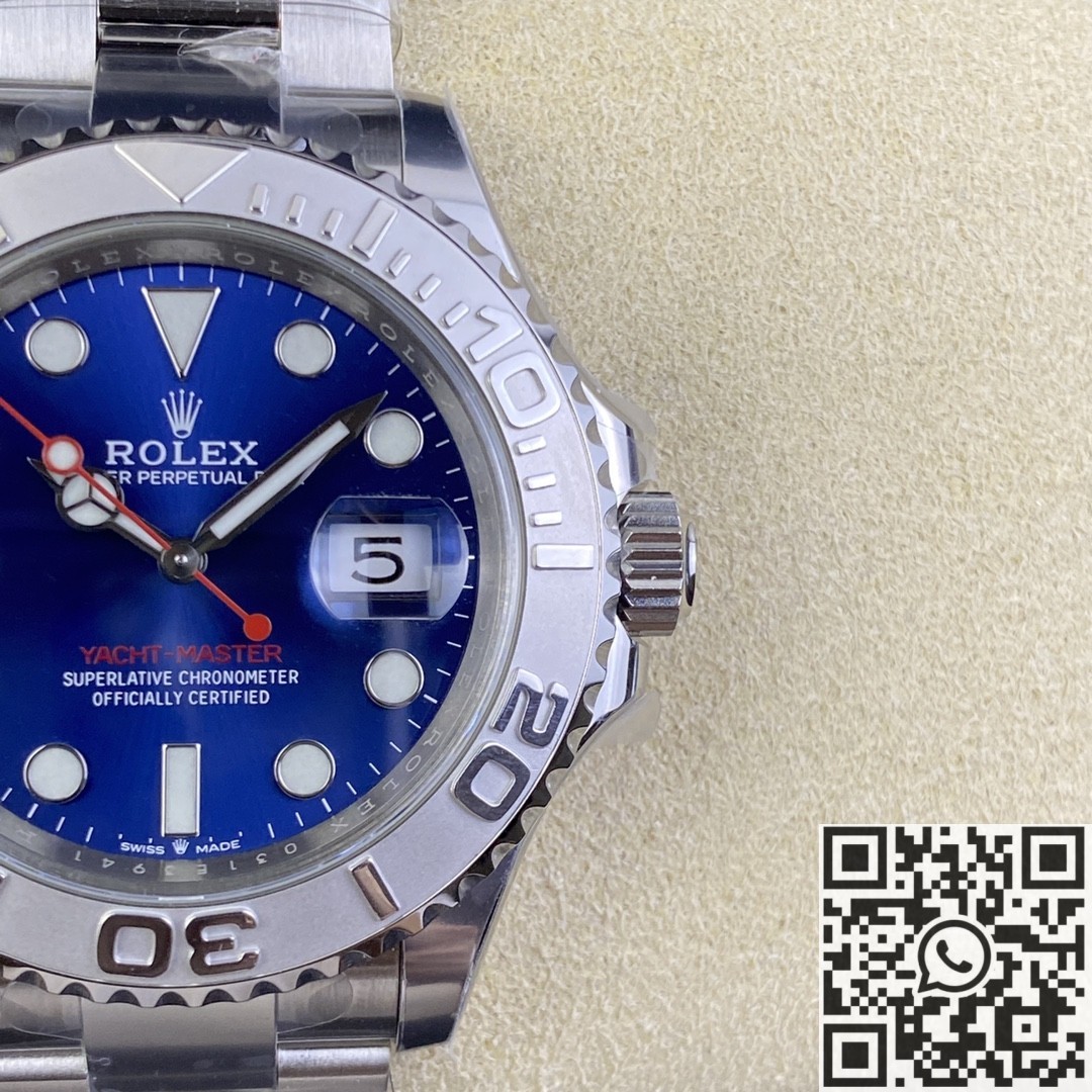 Clean Factory Replica Rolex Yacht Master M126622-0002 Blue Dial Best Version1:1 AAA