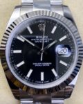 Clean Factory Replica Rolex Datejust M126334-0017 Black Dial Series Size 41mm