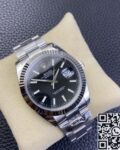 Clean Factory Replica Rolex Datejust M126334-0017 Black Dial Series Size 41mm