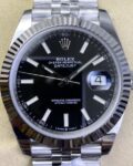 Clean Factory Replica Rolex Datejust M126334-0018 Black Dial Series Size 41mm