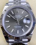 Clean Factory Replica Rolex Datejust M126334-0014 Grey Dial Series Size 41mm