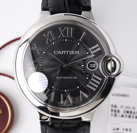 AF Factory Replica Ballon Bleu De Cartier WSBB0003 Black Dial Size 42mm