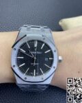 ZF Factory Replica Audemars Piguet Royal Oak 15400ST.OO.1220ST.01 Version Black Dial Series