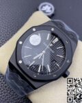 ZF Factory Replica Audemars Piguet Royal Oak 15400 DLC Version Black Dial Series