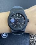 ZF Factory Replica Audemars Piguet Royal Oak 15400 DLC Version Black Dial Series