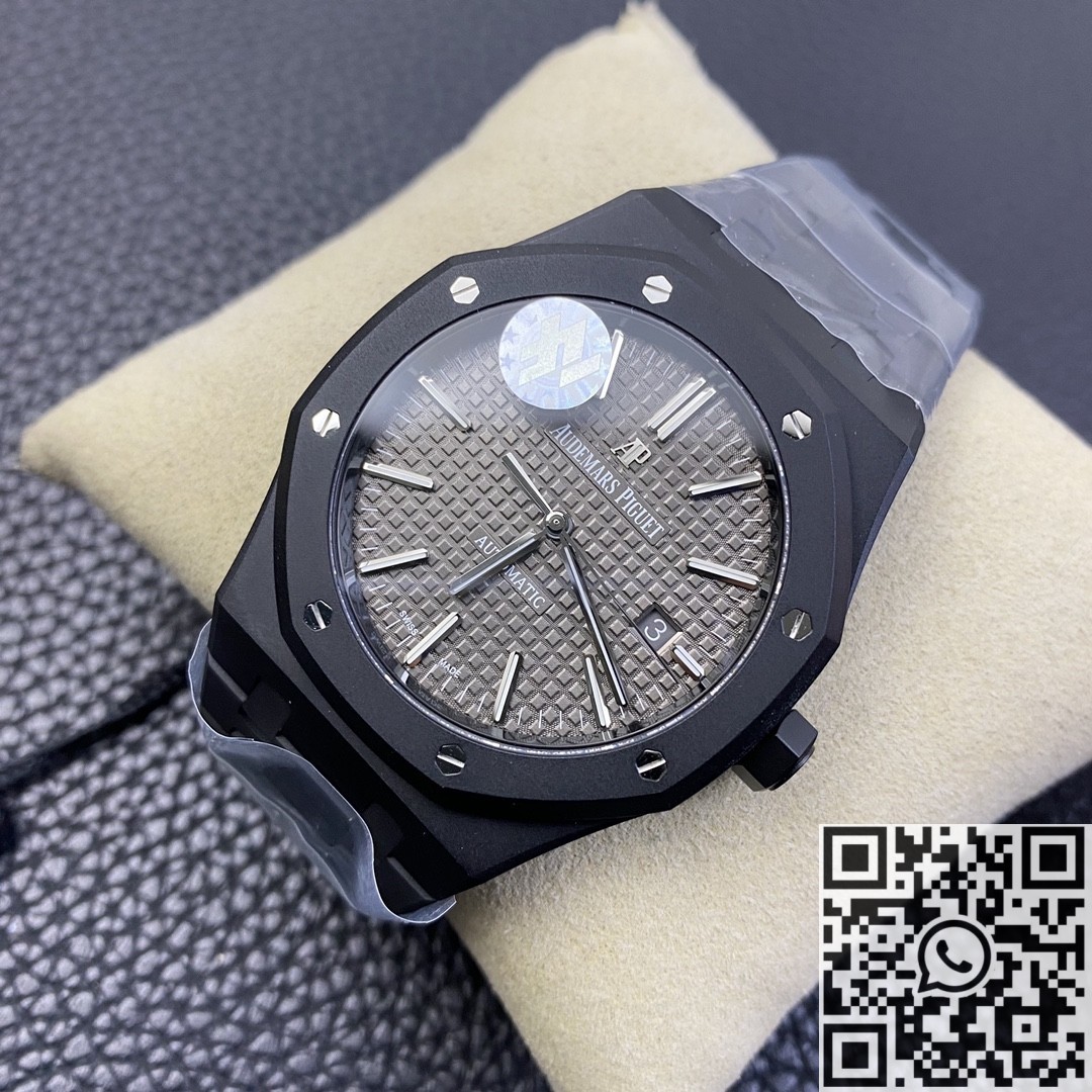 ZF Factory Replica Audemars Piguet Royal Oak 15400 DLC Version Grey Dial Series