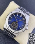 R8 Factory Replica Audemars Piguet Royal Oak 26530ST.OO.1220ST.01 Tourbillon Series Blue Dial