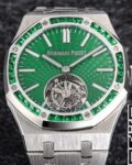 R8 Factory Replica Audemars Piguet Royal Oak 26532IC.EE.1220TI.01 Tourbillon Series Green Dial