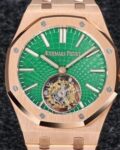 R8 Factory Replica Audemars Piguet Royal Oak 26533OR.OO.1220OR.01 Tourbillon Series Rose Gold Dial