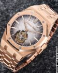 R8 Factory Replica Audemars Piguet Royal Oak 26530OR.OO.1220OR.01 Tourbillon Series Rose Gold Dial