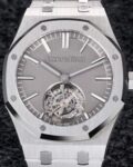 R8 Factory Replica Audemars Piguet Royal Oak 26530TI.OO.1220TI.01 Tourbillon Series Grey Dial