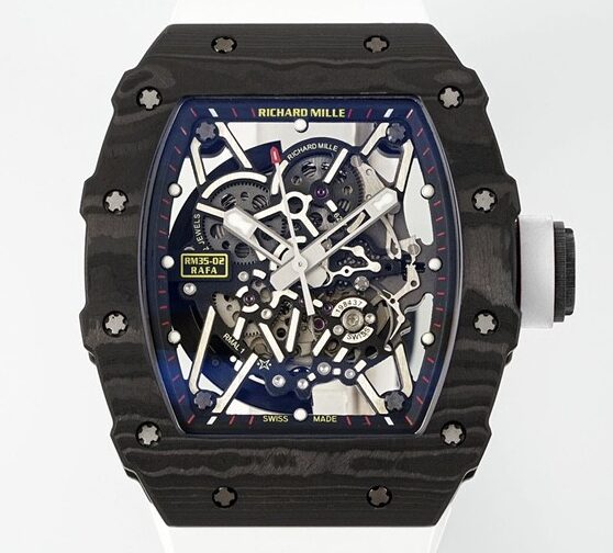 ZF Factory Replica Richard Mille RM35-02 Series V3 White Rubber Strap