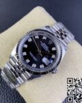 Clean Factory Replica Rolex Datejust M126234-0027 Black Diamond Dial