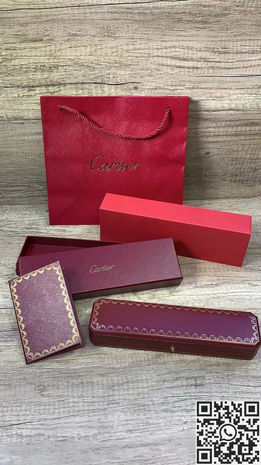 Cartier watch counter box