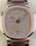 3K Factory Replica Patek Philippe Nautilus 7118/1R-010 Gold Dial