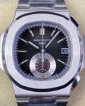 PPF Factory Replica Patek Philippe Nautilus 5980/1A-014 Series Black Dial