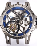 BBR Factory Replica Roger Dubuis Excalibur Spider RDDBEX0479 Tourbillon Blue Dial