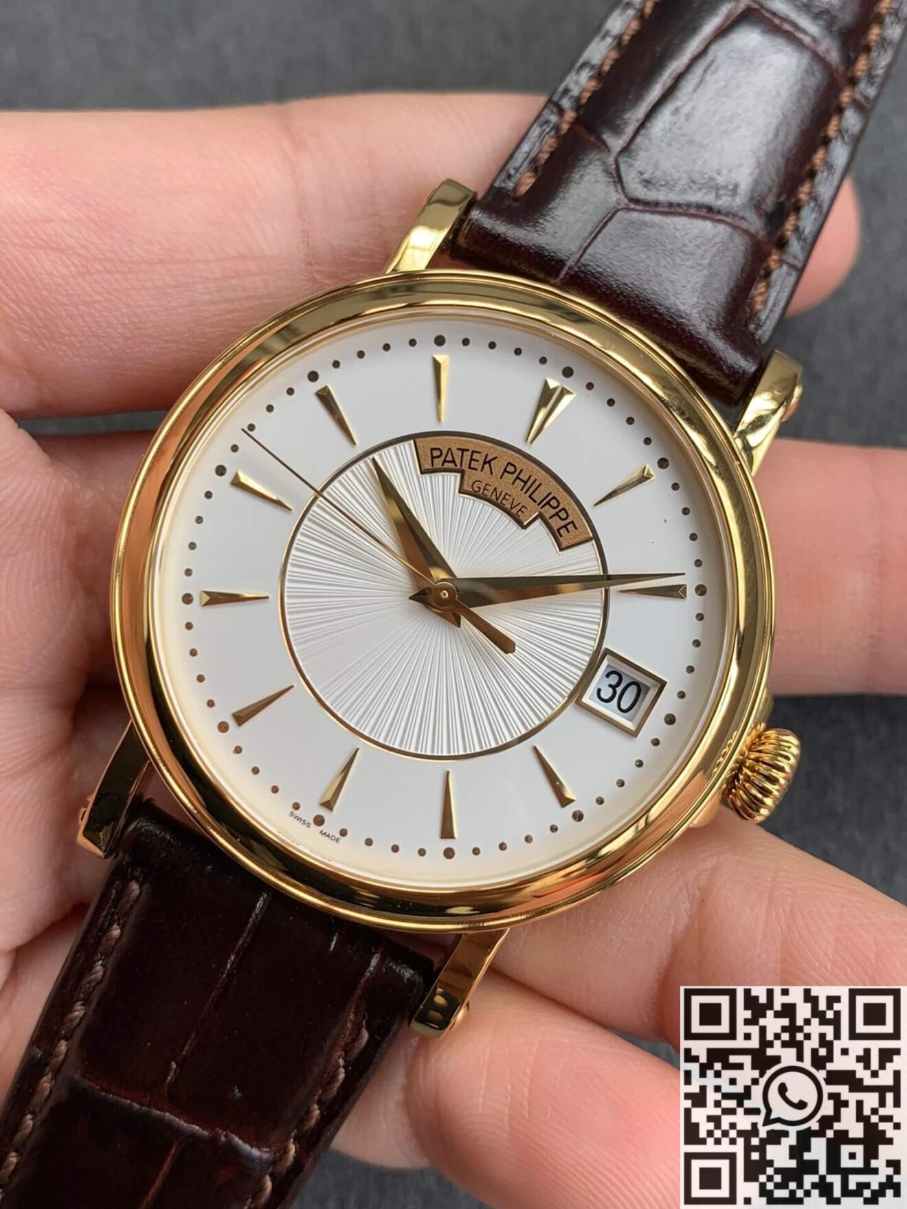 ZF Factory Patek Philippe Calatrava Replica Watch