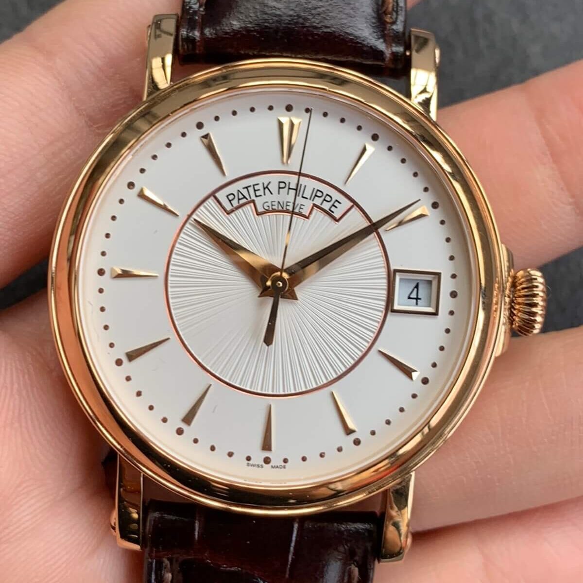 ZF Factory Patek Philippe Calatrava Replica Watch