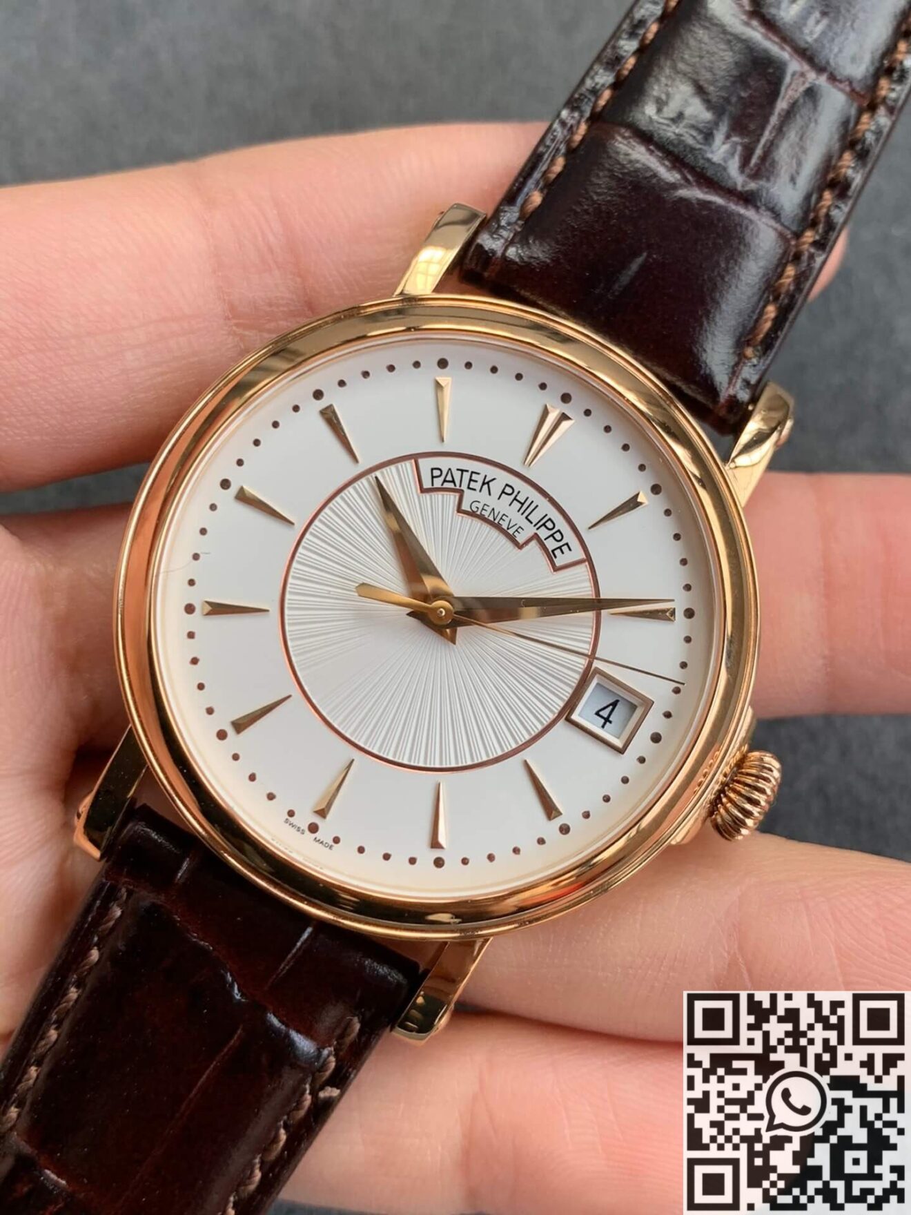 ZF Factory Patek Philippe Calatrava Replica Watch