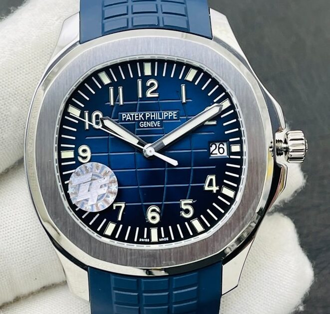 ZF Factory Replica Patek Philippe Aquanaut 5168G-001 Blue Dial Series