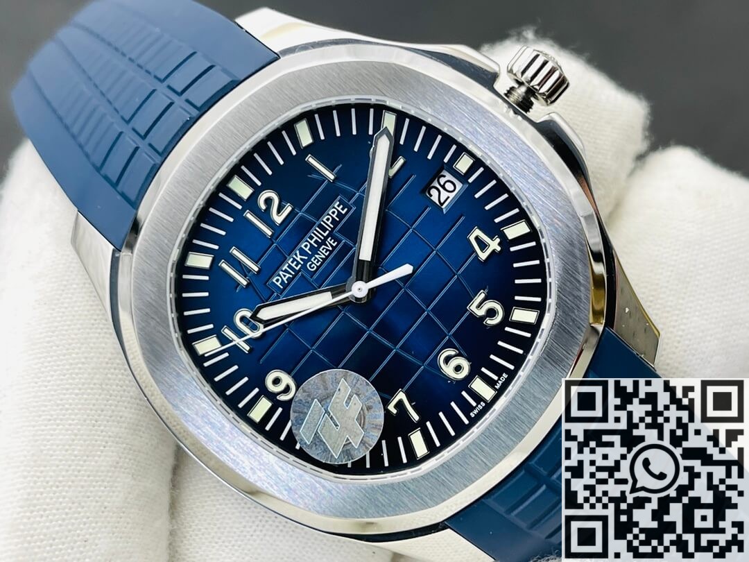 ZF Factory Replica Patek Philippe Aquanaut 5168G-001 Blue Dial Series