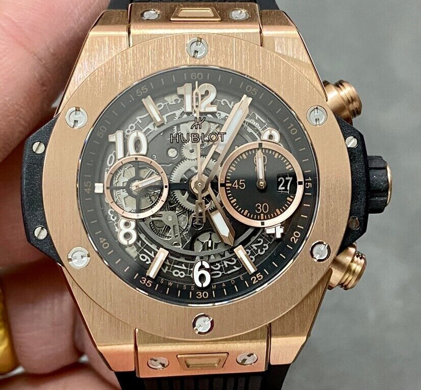 ZF Factory Hublot BIG BANG Unico 421.OX.1180.RX Gold Watch Replica