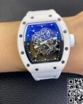 ZF Richard Mille RM055 White Ceramic Watch