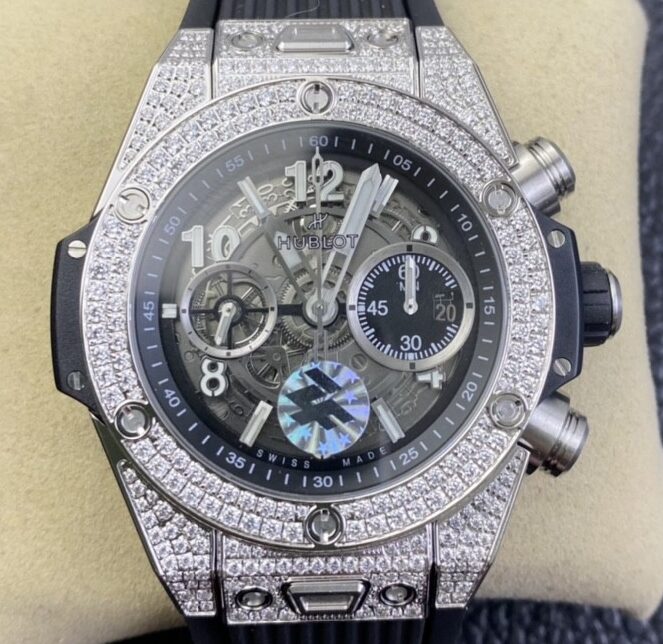 ZF Factory Hublot BIG BANG Unico 421.NX.1170.RX.1704 Diamond Bezel