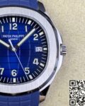 3K Factory Watches Patek Philippe Aquanaut 5168G-001 Blue Dial