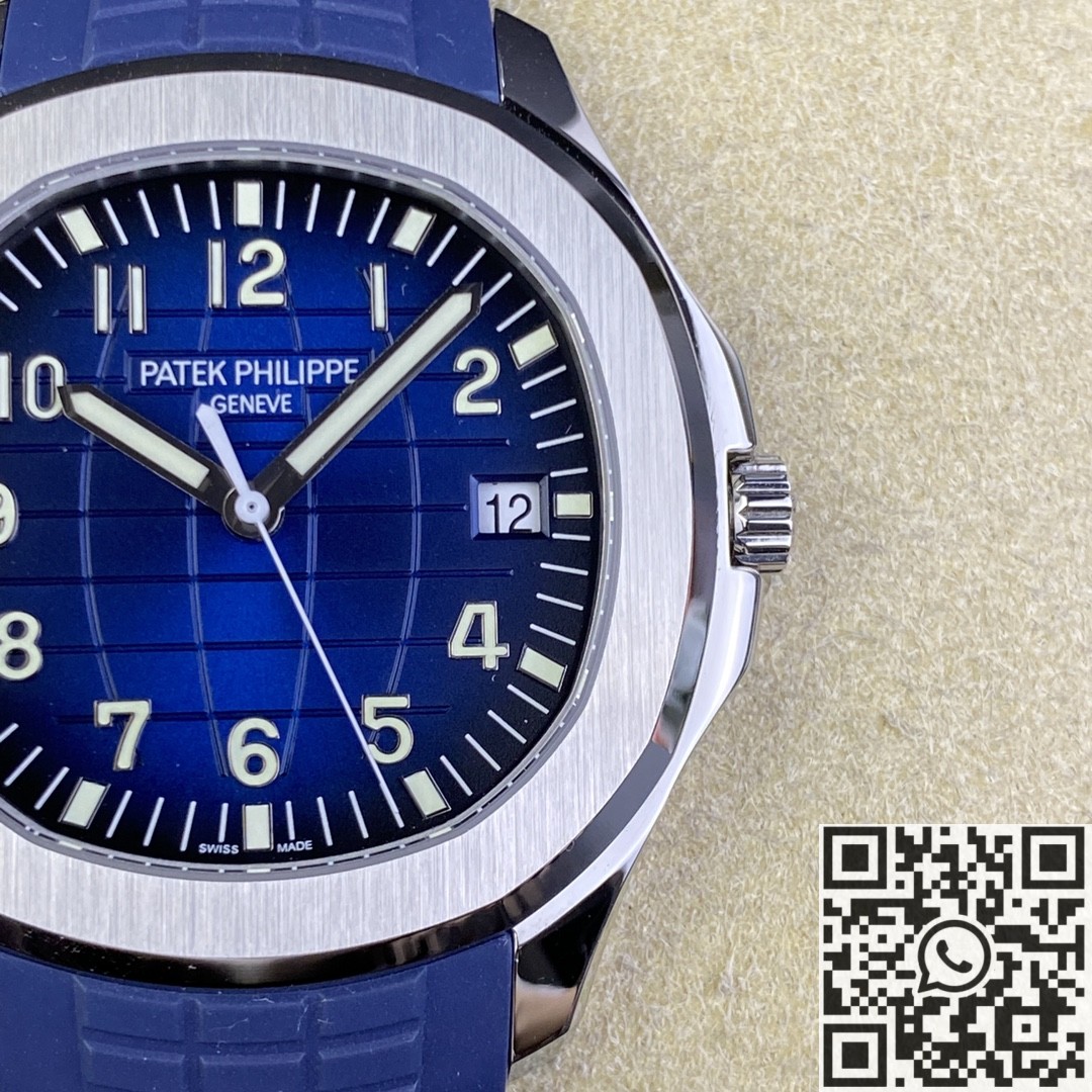 3K Factory Watches Patek Philippe Aquanaut 5168G-001 Blue Dial