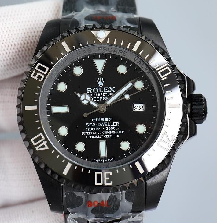 Customized Rolex Submariner Series Black Dial