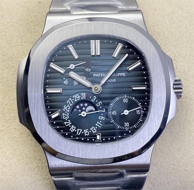 ZF Factory Replica Patek Philippe Nautilus 5712/1A-001 Series Blue Dial