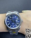 Noob Factory Replica Rolex Sky Dweller M326934-0003 Blue Dial Series